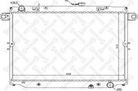 10-25440-sx радиатор системы охлаждения акпп toyota landcruiser 4.7i 32v 98-02