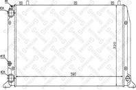 10-25016-SX_радиатор системы охлаждения! Audi 80 1.6-1.9TDi 86-96