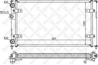 10-25108-sx_радиатор системы охлаждения! без ac s