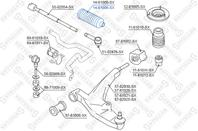 14-61006-sx пыльник рейки рулевой suzuki baleno 95/liana 01