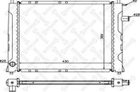10-25014-sx_радиатор системы охлаждения! без ac r