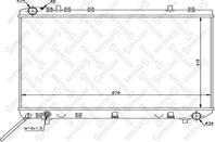 10-25689-SX_радиатор системы охлаждения! Ssang Yong Korando/Musso 2.0-2.3i/2.9D 97&gt