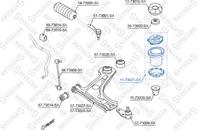 11-73021-SX_пыльник амортизатора переднего!\ Daewoo Lacetti 04>