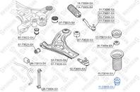 11-73015-SX_отбойник амортизатора переднего! Daewoo Kalos 02&gt
