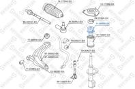 11-98006-sx отбойник амортизатора переднего mitsubishi lancer/outlander all 02