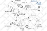 12-98015-sx опора амортизатора переднего toyota previa all 90-00