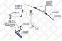 51-00662-sx наконечник рулевой правый bmw e46 all 2wd 98