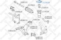 12-17027-sx опора амортизатора переднего toyota camry acv3/mcv30 01