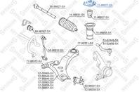 12-98027-SX_опора амортизатора переднего! Toyota