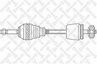 158 1766-sx привод левый 681mm dacia logan 1.4-1.6i 04