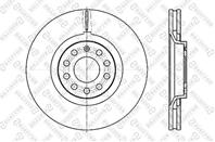 6020-47107v-sx_диск тормозной передний! audi a4/a