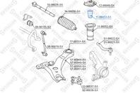 11-98053-sx отбойник амортизатора переднего toyota camry acv3/mcv30 01