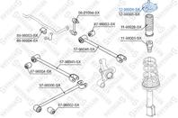 12-98004-sx опора амортизатора заднего правогобез пыльника toyota corolla all 87-01