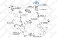 12-17028-SX_опора амортизатора переднего! Toyota