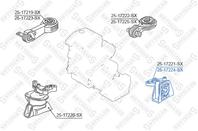 25-17224-sx подушка двигателя передняя левая honda civic fd 2006-2012