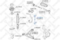 56-00265-sx тяга стабилизатора переднего левая honda jazz 04