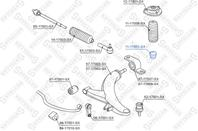 11-17001-sx_отбойник амортизатора переднего! subaru forester 97>/impreza 93>/legasy 89>