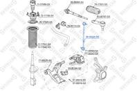 56-00025-sx тяга стабилизатора переднего honda cr-v 07