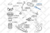 55-00030-sx тяга рулевая левая honda civic all excl. 2.2d 05