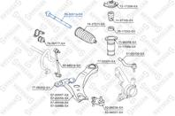 55-00013-sx_тяга рулевая! toyota lexus rx300 mcu3