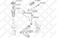 51-00270-sx наконечник рулевой левый mazda 2 1.3-1.5 07