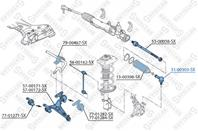 51-00303-sx наконечник рулевой citroen jumpy 07