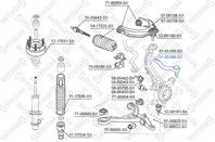 51-05398-sx наконечник рулевой правый honda accord all 03