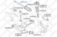 55-98022-sx_тяга рулевая! toyota corolla cde120/z