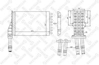 10-35026-sx_радиатор печки левый! renault espace