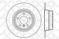 6020-1548-sx диск тормозной задний bmw x5 3.0/4.4/3.0d 00