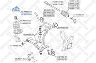 12-98002-SX_опора амортизатора переднего! усиленная Toyota Corolla all 87-92