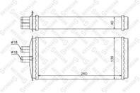 10-35109-sx_радиатор печки! vw caddy  skoda felic