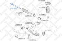 55-00165-sx_тяга рулевая! subaru forester/impreza