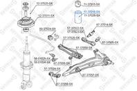 11-37016-SX_пыльник амортизатора заднего! Honda Civic EG/EH/MA 91-95/CR-V RD 97&gt