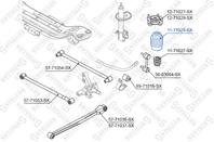 11-71028-sx_пыльник амортизатора заднего! mazda 626 gf 97&gt