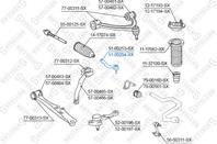 51-00254-sx наконечник рулевой правый toyota altezza/lexus is200/300 gxe10/jce10