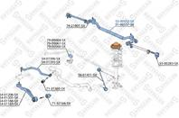 53-00552-sx тяга рулевая центральная bmw е34 all 88-97