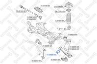 77-00524-SX_сайлентблок рычага передн.! Hyundai iX35 2WD 10&gt