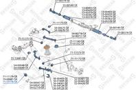 71-11178-sx втулка стабилизатора переднего d25 vw passat sedan 97-00