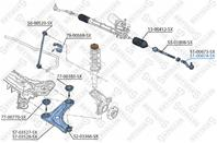 51-00674-sx наконечник рулевой правый citroen с2/c3 all 02