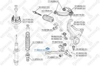 77-00215-sx сайлентблок рычага передней подвескиhonda accord 08-12