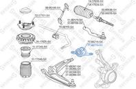 77-00219-sx сайлентблок задний переднего правого рычагаhonda civic fk 06-12