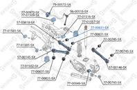 77-00831-sx сайлентблок зад. рычага внутр. bmw e81/e87/e90/e91 all 04