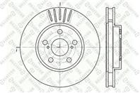 6020-4544v-sx_диск тормозной передний! toyota car