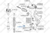 77-00003-sx сайлентблок рычага пер. honda accord 2.0-2.4/2.2ctdi 03