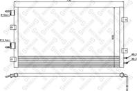 10-45372-sx_радиатор кондиционера! chrysler stratus 2.0/2.4/2.7 00