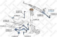 55-00362-sx тяга рулевая bmw e87/e90/e91 1.6-2.0/1.8d/2.0d 04