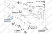 89-98119-SX_втулка стабилизатора заднего центральная! Toyota RAV 4 ACA21/ACA23 00&gt