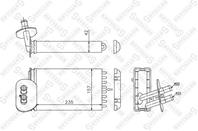 10-35198-sx радиатор печки kia cerato all 04