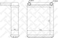 10-35139-SX_радиатор печки! MB Sprinter all 95-06